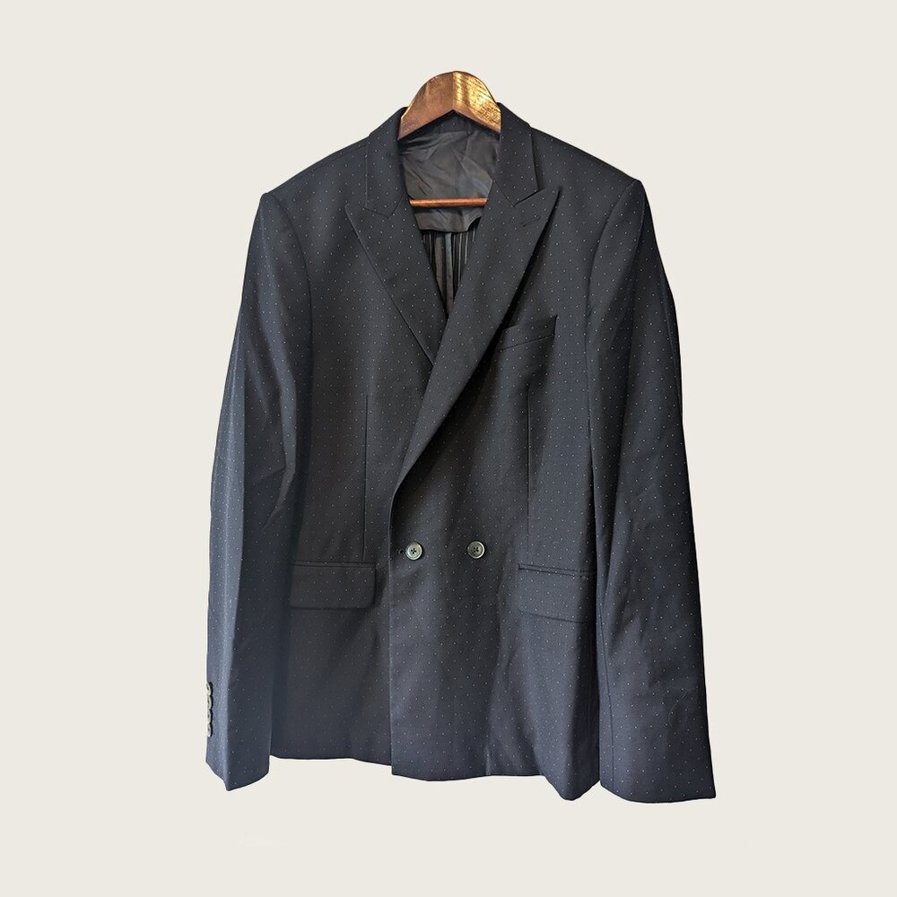 REISS - Dotted double breasted jacket - Sz 42